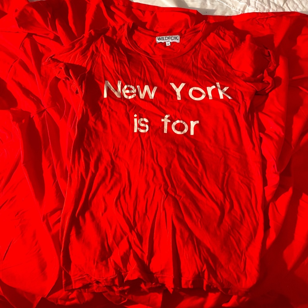 WildFox Red Shirt